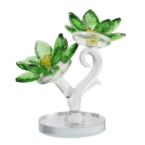 Simulated crystal flower - simulated,