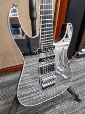 JACKSON PRO SOLOIST SL3R Used Basswood body Ebony fingerboard Black w/Soft case