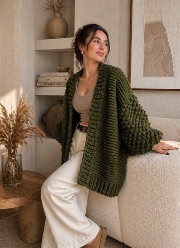 Handmade chunky knit - handmade,