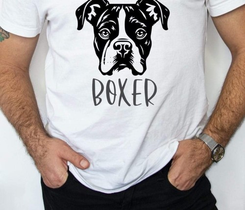 Boxer dog tshirt - boxer,
