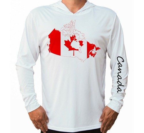 Canadian flag map boat - map,