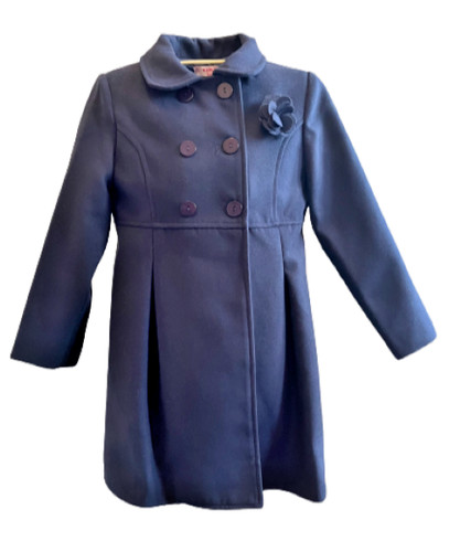 Navy blue girls winter - winter, coat