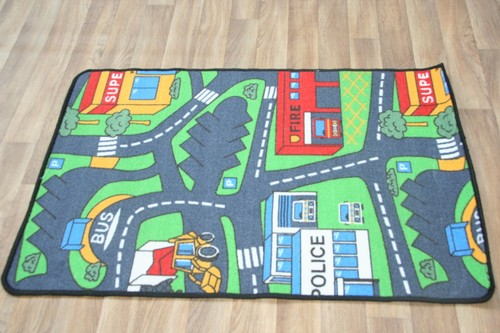 Football road map rug - /,