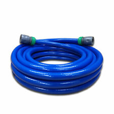 FRESH DRINKING WATER HOSE PIPE WITH 2 CONNECTORS CARAVANS MOTORHOMES