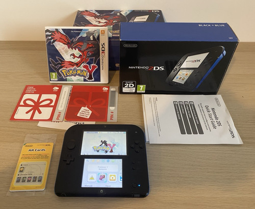 Nintendo 2ds black blue - black, &