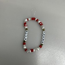 Handmade Clay Bead Football phone charm Ella toone red and white offers allowed 