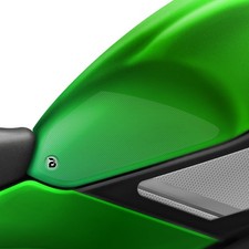 BLOQ KAWASAKI H2 SX (SE) (2018-) Motorcycle Tank Grips HiGrip - CLEAR