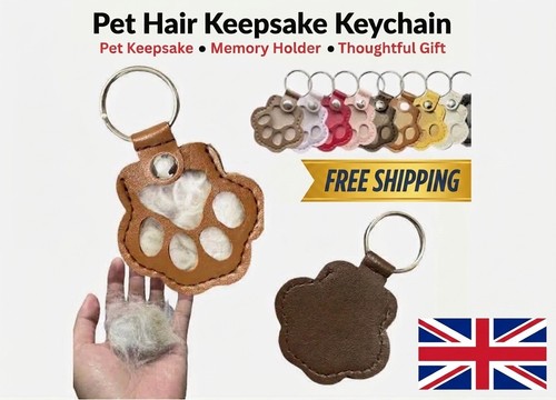 Pet hair keepsake - pet, keychain