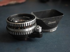 Exakta Pancolar 50mm F2 lens good condition with original hood ref:2556