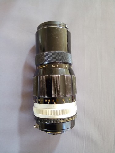 Old nikon nikkor auto 4 - nikkor-q, 1:4