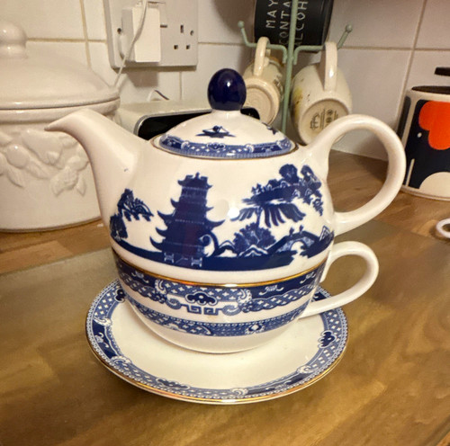 Ringtons willow pattern tea - willow,