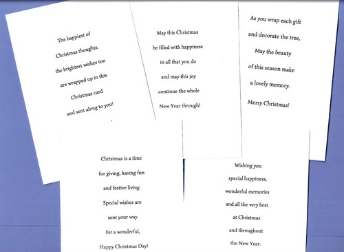 New christmas card - new!,