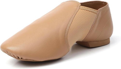 Leather jazz shoe - leather, on