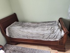 Willis & Gambier Single Sleigh Bed Frame  Without Mattress 