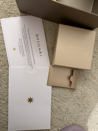 Bvlgari empty jewelry - bvlgari,
