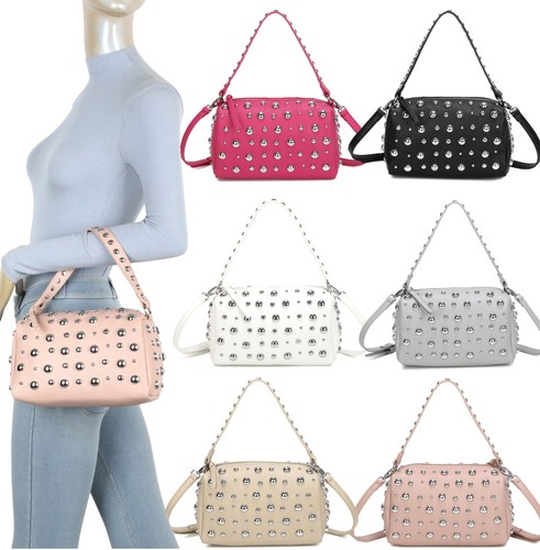 Ladies studded grab - ladies, bag