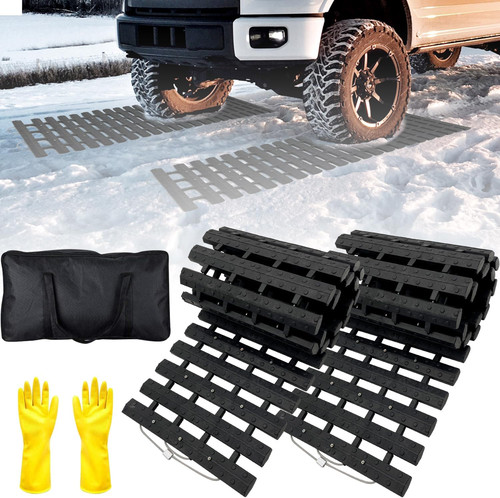 Portable recovery traction - portable, mat
