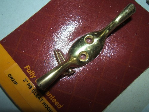 72mm solid polished brass - 3",