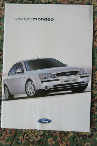 Ford mondeo sales brochure - mondeo, uk