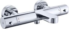 [Read Description]Gothern Thermostatic Bath Shower Mixer, Exposed Chrome