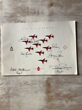 Signed Red Arrows Brochure 1995 RAF Aerobatic Aircraft Display Team Official