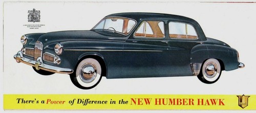 Humber hawk mkvi 1954 uk - mkvi,