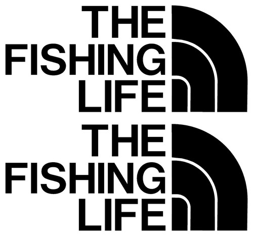 The fishing life sticker - fishing,