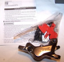 NEW Shimano BR-M9120 XTR 4 piston Disc brake Caliper metal pads w/fin MTB Gravel