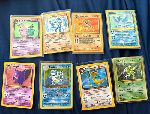 Pokémon tcg vintage cards - pokémon,