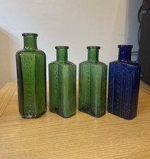 4x Emerald Green Blue