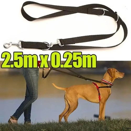 Adjustable control dog lead - control,