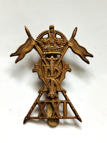 21st lancers cap badge - lancers,