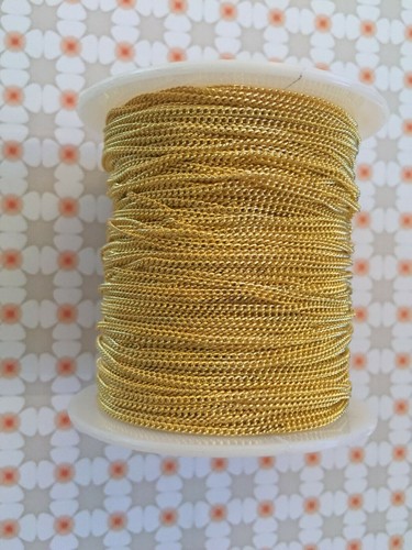 Gold colour brass twisted - gold,