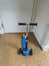 Oxelo B1 Kids 3 Wheel Scooter Blue