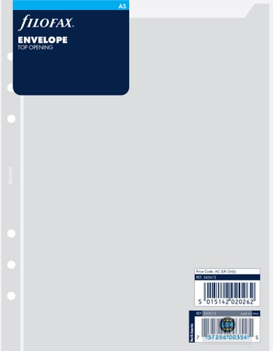 Filofax size transparent - size,