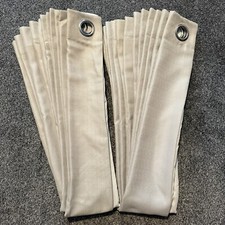 Helena Springfield Lined Eden Curtains In Silver W 168cm (66”) x D 137cm (54”)