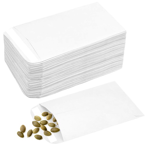 100pcs small white envelopes - small,