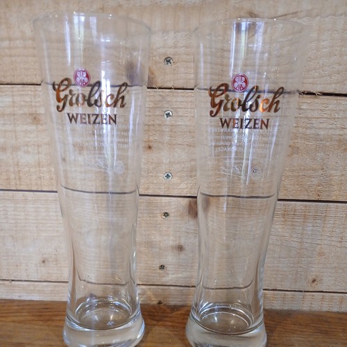 Grolsch weizen glasses - 2,