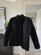 Mens Dissident Black Quilted