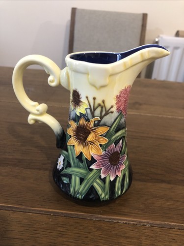 Tube lined floral ceramic - tube,