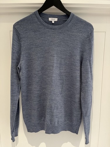 Reiss men blue 100 merino - men’s, 100%
