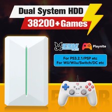 Plug‑and‑Play Retro Gaming HDD – Preloaded PS3/PS2/WiiU/Wii/Switch/MAME
