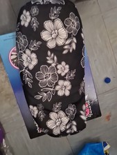 Kikkerland Log Pillow Soft Stuffed Microbead Travel Sleep Back Support Aid VGC