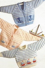 Baby Sweater and Cardigan Boat