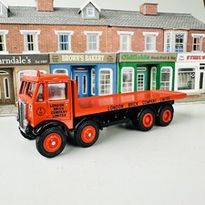 EFE 1:76 OO Railway AEC Mammoth London Brick Co Diecast Flatbed Lorry Model
