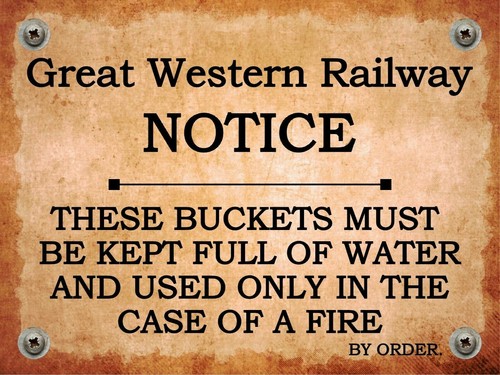 These buckets must - these,