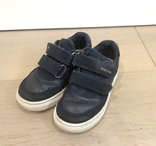 BABY / TODDLER BOYS TRAINERS - GEOX NASHIK TRAINERS - NAVY - SIZE 23 / UK Inf 6