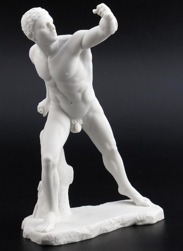 Borghese gladiator marble - borghese,