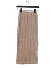 Zara Women's Maxi Skirt S Tan