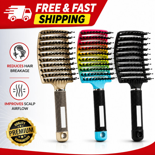 Detangling hair brush - detangling,